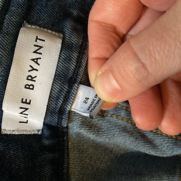 Lane Bryan high rise girlfriend straight jeans 24 - Picture 4 of 4